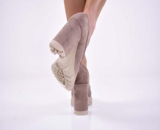 Дамски лоуфъри  бежови EOBUVKIBG