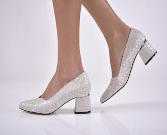 Дамски елегантни обувки бели EOBUVKIBG