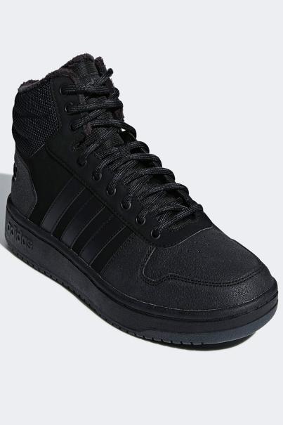 ADIDAS Hoops 2.0 Mid Shoes Black