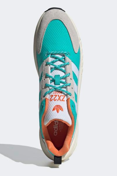 ADIDAS Zx 22 Boost Shoes Green/Grey