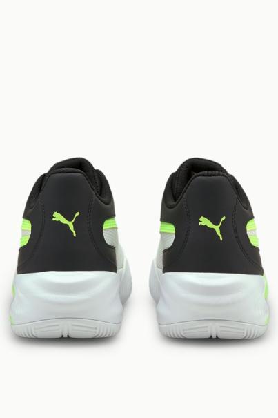 PUMA Triple Basketball White Green Glare