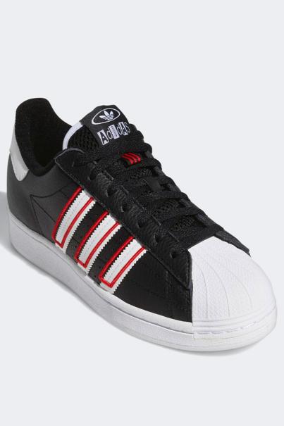 ADIDAS Originals Superstar Shoes Black/Red