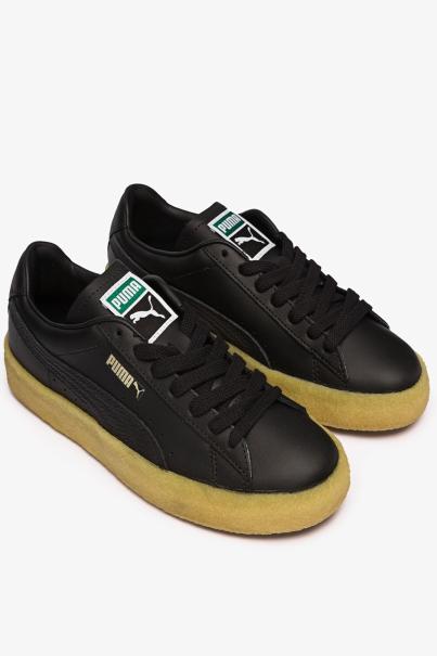 PUMA Suede Crepe Leather Shoes Black