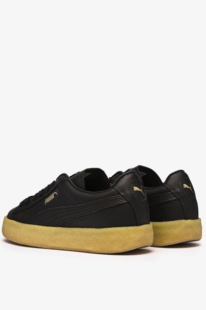 PUMA Suede Crepe Leather Shoes Black