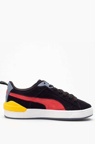 PUMA Suede Bloc Leather Shoes Black