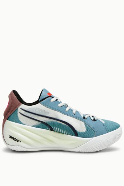 PUMA All-Pro Nitro Basketball Shoes Blue/Multi