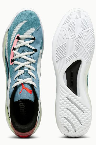 PUMA All-Pro Nitro Basketball Shoes Blue/Multi