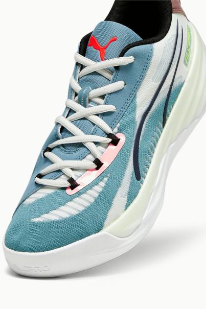 PUMA All-Pro Nitro Basketball Shoes Blue/Multi