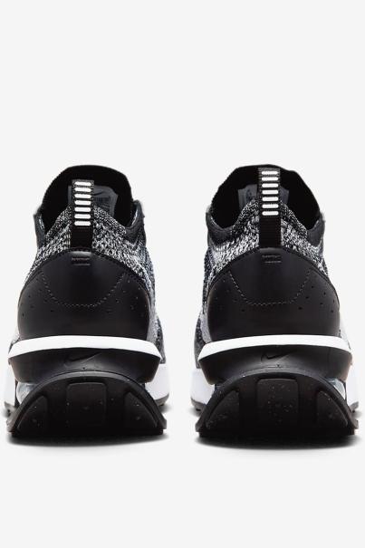 NIKE Air Max Flyknit Racer Shoes Black/White