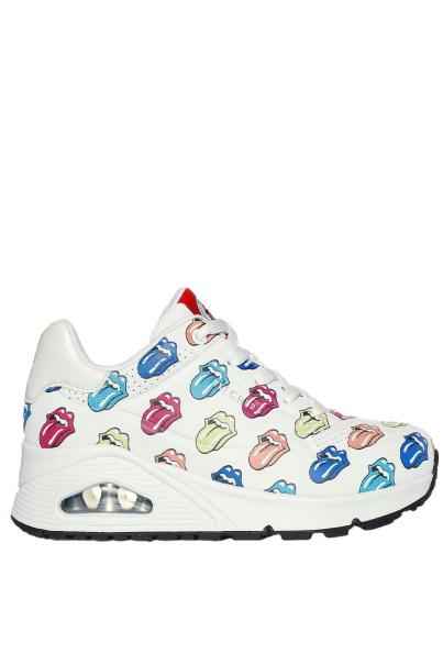 SKECHERS Uno Say It Loud Shoes White/Multi