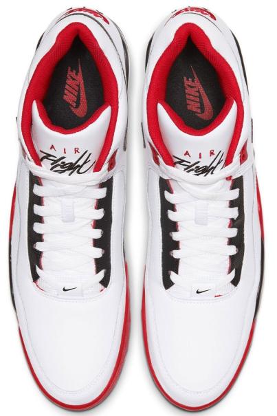 NIKE Flight Legacy Shoes White/Red