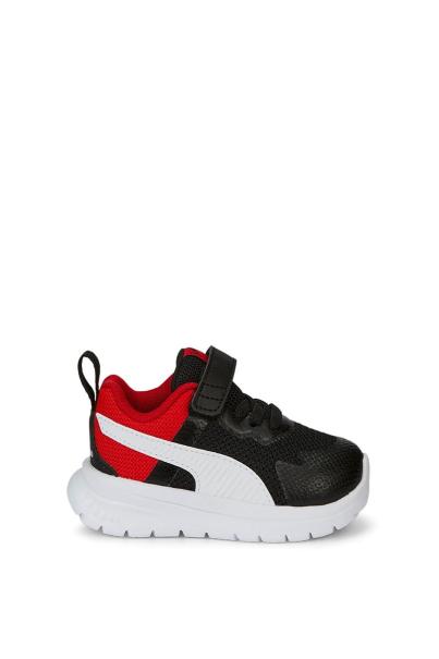 PUMA Evolve Run Mesh Alternative Closure Shoes Black/Red Inf