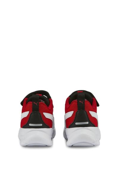PUMA Evolve Run Mesh Alternative Closure Shoes Black/Red Inf