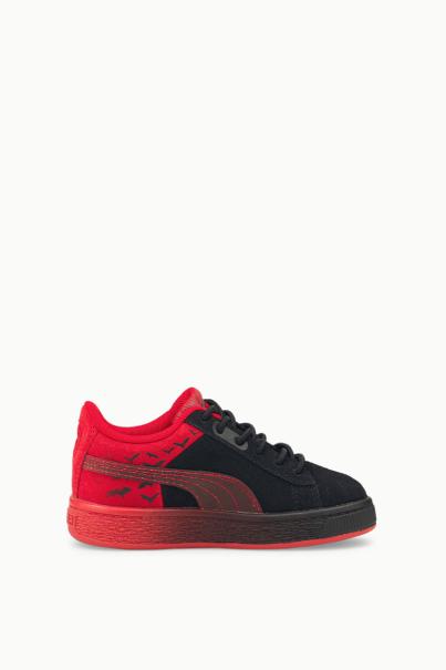 PUMA x Batman Classic Suede Shoes Black/Red Kids