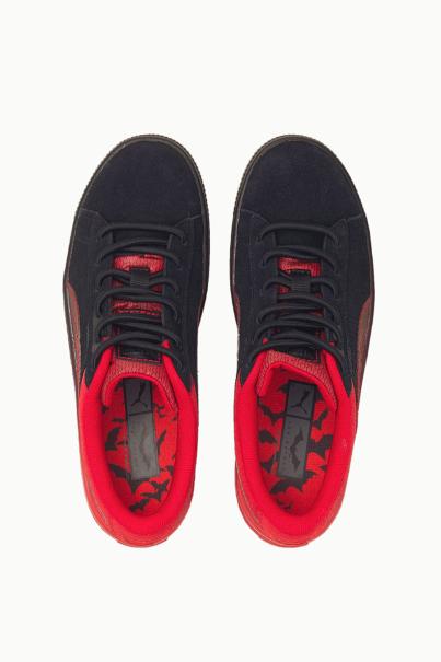 PUMA x Batman Classic Suede Shoes Black/Red Kids