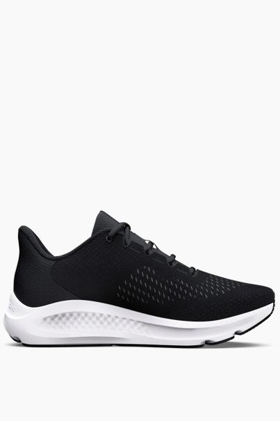 UNDER ARMOUR Charged Pursuit 3 Big Logo Running Shoes Black/White