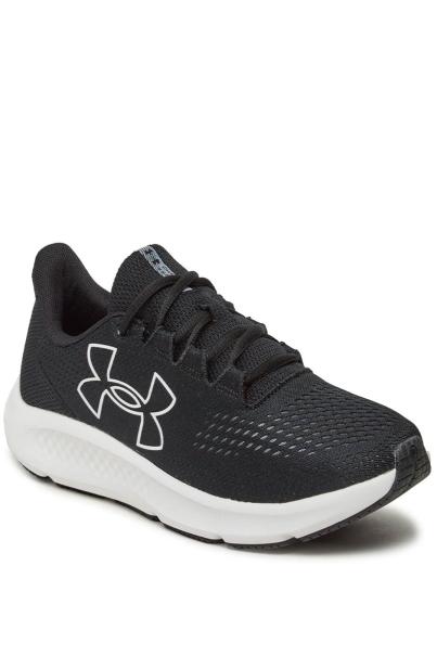 UNDER ARMOUR Charged Pursuit 3 Big Logo Running Shoes Black/White