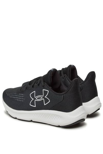 UNDER ARMOUR Charged Pursuit 3 Big Logo Running Shoes Black/White