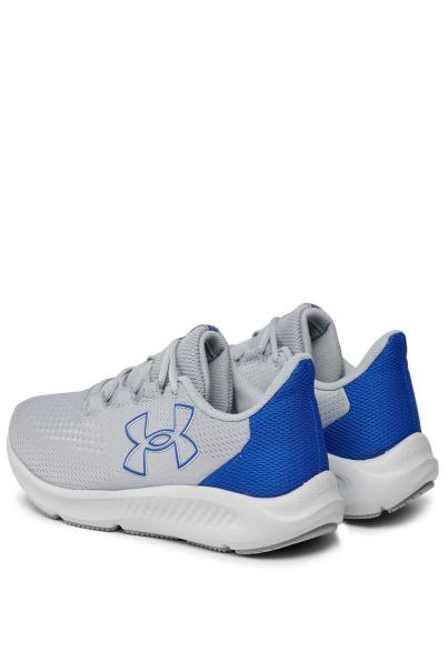 UNDER ARMOUR Charged Pursuit 3 Big Logo Running Shoes Grey/Blue