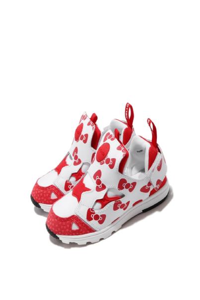 REEBOK x Hello Kitty Versa Pump Fury Shoes White/Red