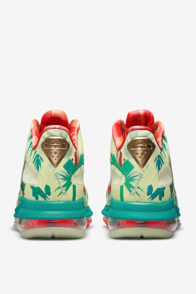NIKE x LeBron James 9 Low Shoes Yellow/Green