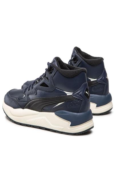 PUMA X-Ray Speed Mid Winter Leather Navy