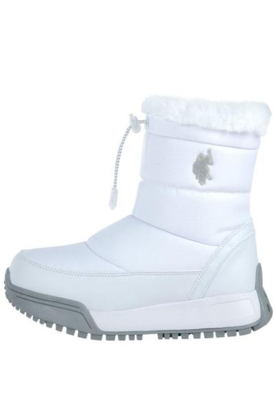 US POLO Assn Rainy Boots White