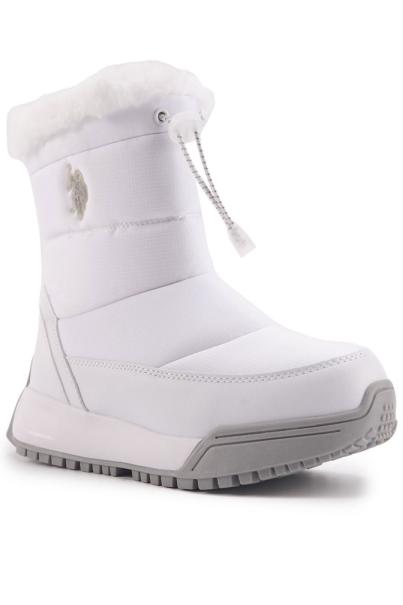 US POLO Assn Rainy Boots White