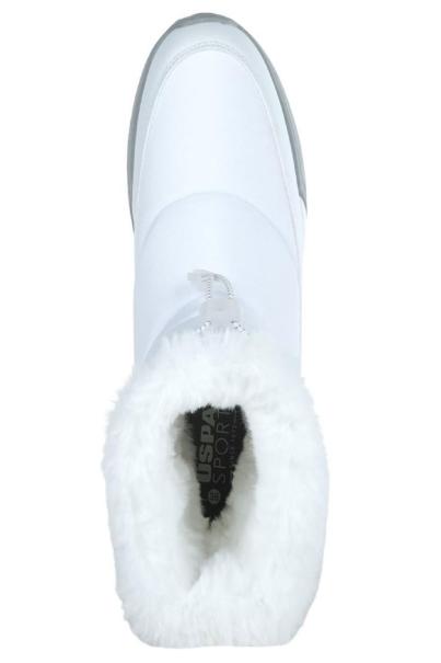US POLO Assn Rainy Boots White