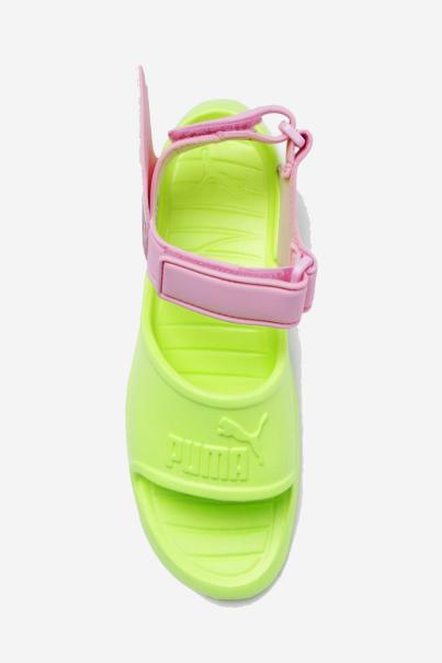 PUMA Divecat V2 Injex Hero Glitz Ps Sandals Lime