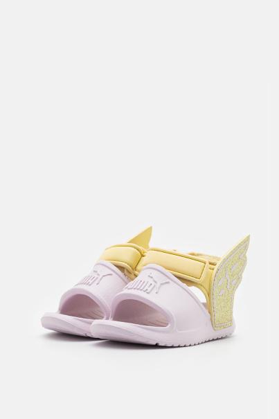 PUMA Divecat V2 Injex Hero Glitz Ps Sandals Pink/Gold