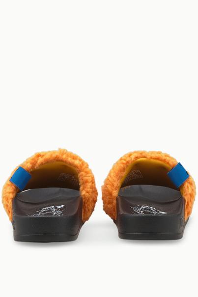 PUMA x Garfield Leadcat 2.0 Slides Orange/Black