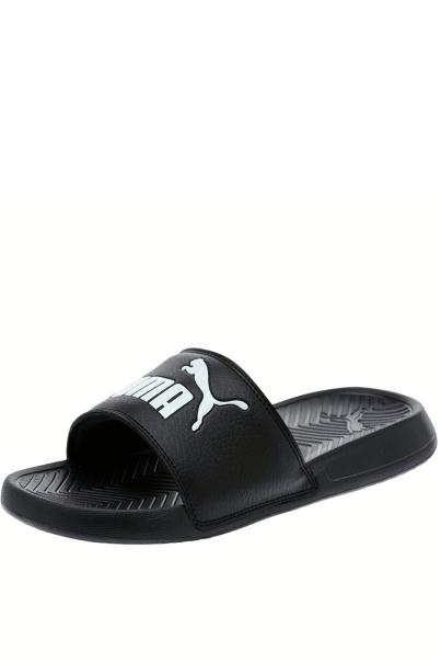 PUMA Popcat Unisex Slides Black/White