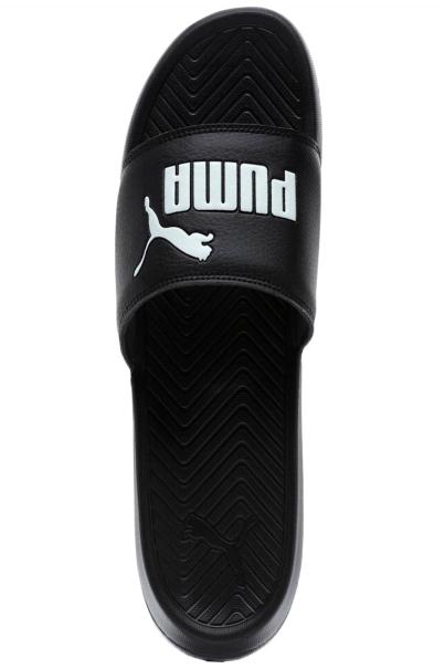 PUMA Popcat Unisex Slides Black/White
