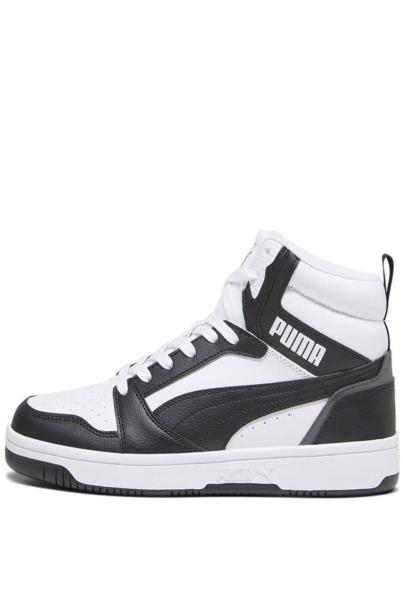 PUMA Rebound V6 Shoes White/Shadow Grey