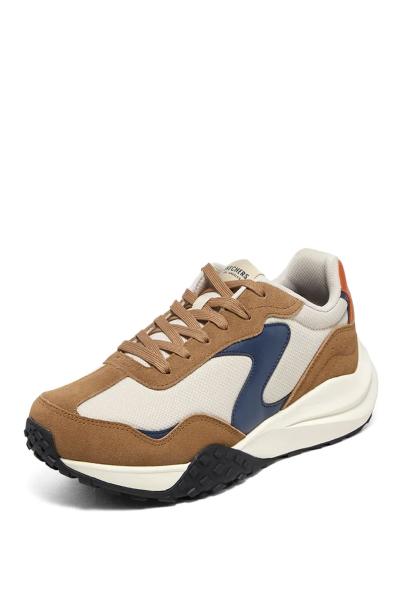 SKECHERS Frenzy Shoes Natural/Blue 3