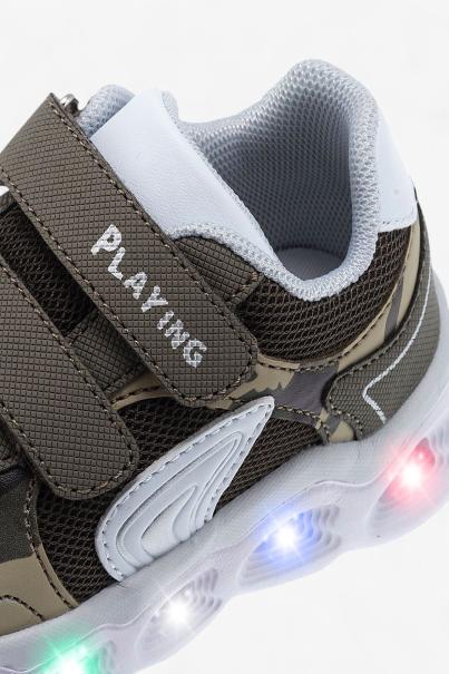 CHICCO Boys Light Sport Shoes Khaki