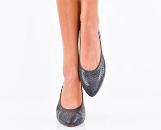 Дамски сандали естествена кожа черни EOBUVKIBG