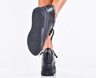 Дамски сникърси черни EOBUVKIBG 3