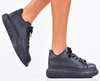 Дамски сникърси черни EOBUVKIBG