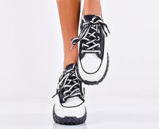 Дамски сникърси бели EOBUVKIBG