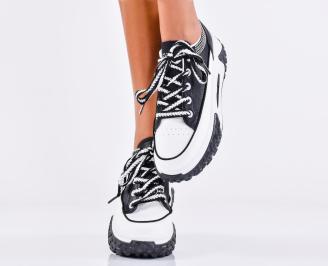 Дамски сникърси бели EOBUVKIBG