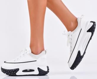 Дамски сникърси бели EOBUVKIBG