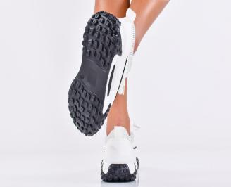 Дамски сникърси бели EOBUVKIBG 3