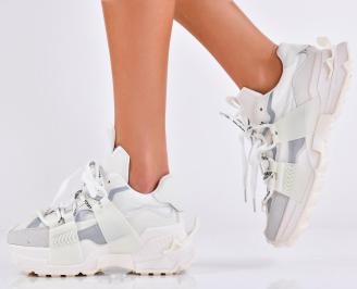 Дамски сникърси бели EOBUVKIBG