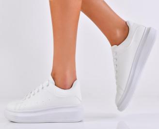 Дамски сникърси бели EOBUVKIBG