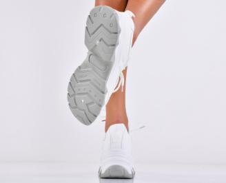 Дамски сникърси бели EOBUVKIBG