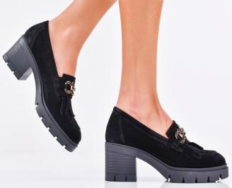 Дамски лоуфъри черни EOBUVKIBG