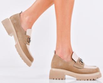 Дамски лоуфъри бежови EOBUVKIBG