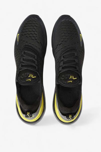 NIKE Air Max 270 Gs Shoes Black/Yellow